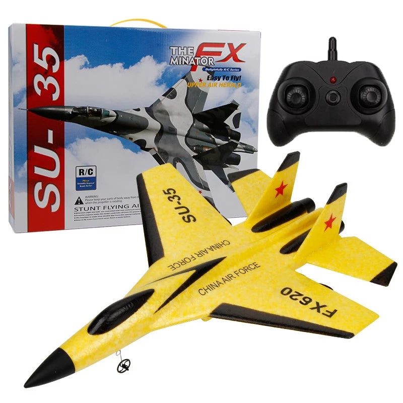 SU35 2.4G RC Foam Fighter Glider Airplane – Remote Control EPP Fixed Wing Plane