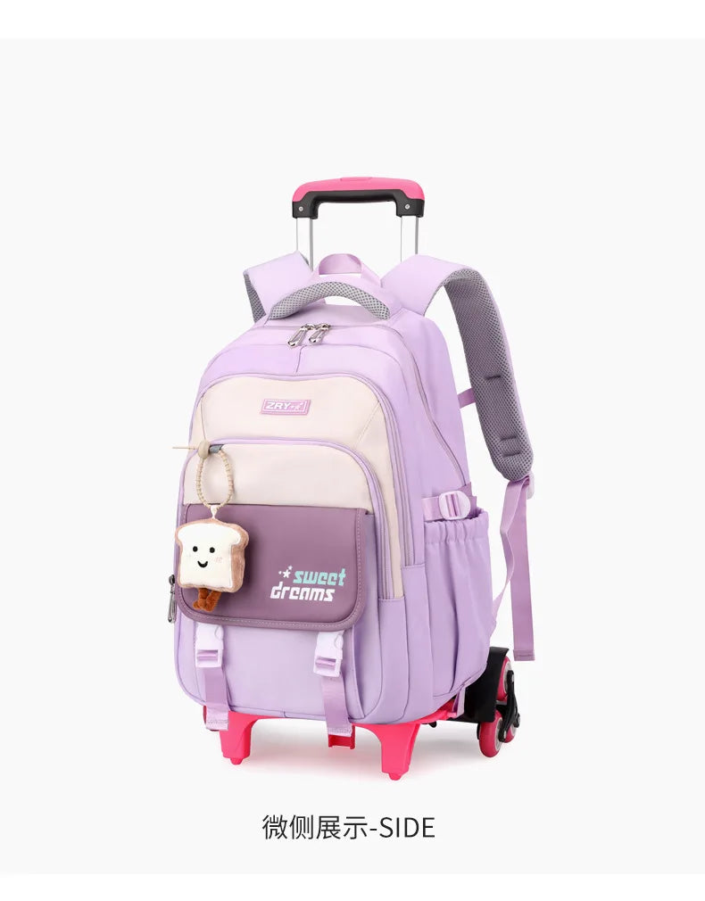 Trolley School Backpack – Two- & Six-Wheel Options