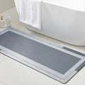 VIKAMA Bathroom Runner Rug – Quick-Dry Ultra Absorbent Non-Slip Bath Mat