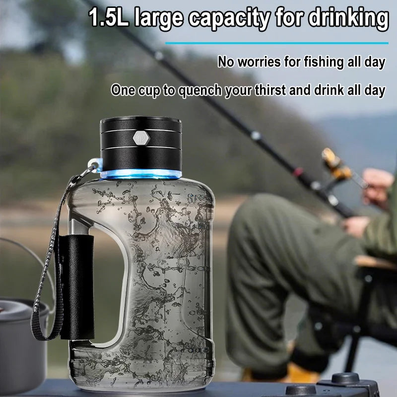 Hydrogen-Rich Water Bottle 1.5L — Portable Sports Hydration Kettle