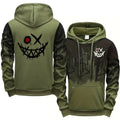 Men's Splashed Ink Zip-Up Hoodie & Jogger Tracksuit Set