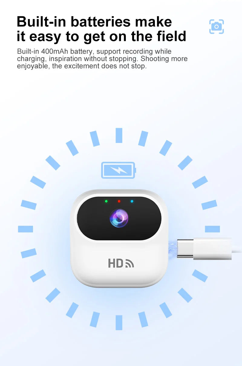 HD Mini WiFi Security Camera – 1080P Motion Tracking Smart Home Surveillance