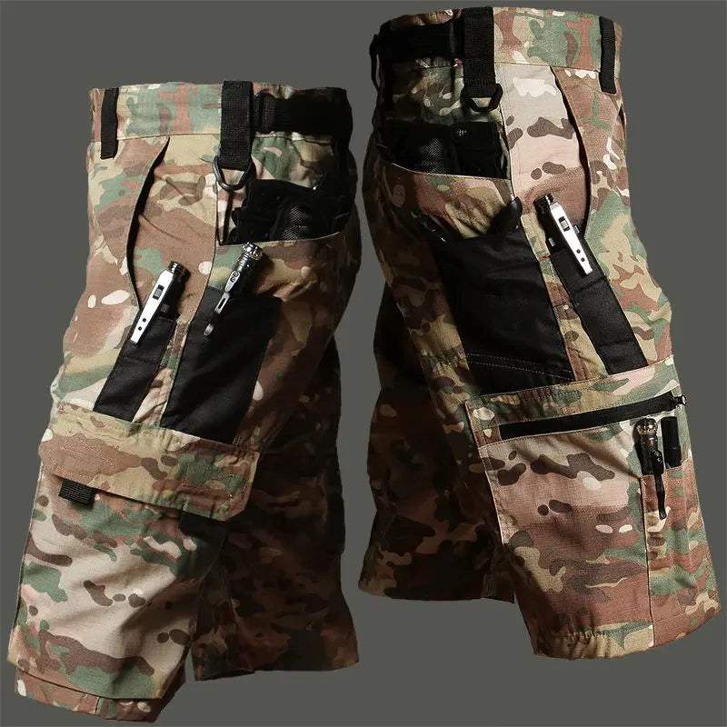Men's Tactical Cargo Shorts with Pockets