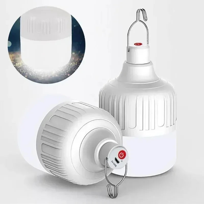 USB Rechargeable LED Emergency Lantern – Multifunctional Portable Camping Light for BBQ, Outdoor & Home