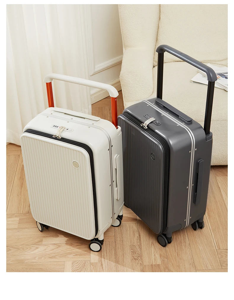 Mixi Front-Pocket Laptop Suitcase – PC Aluminum Frame