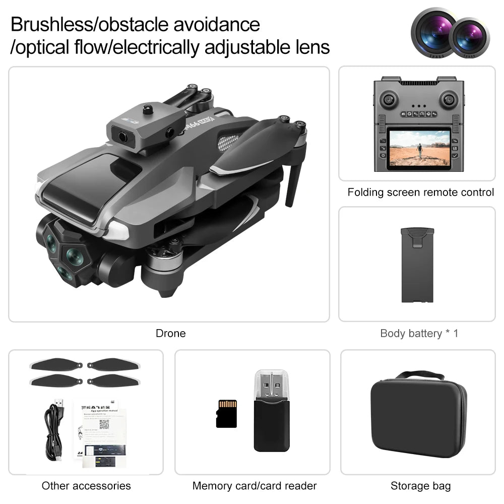 M66 Foldable Camera Drone with Screen Remote