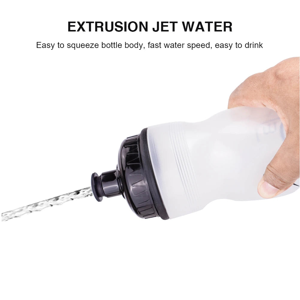 ZTTO 750ml MTB Cycling Squeeze Water Bottle – BPA-Free PP Bike Kettle with Wide Spout & One-Hand Drinking