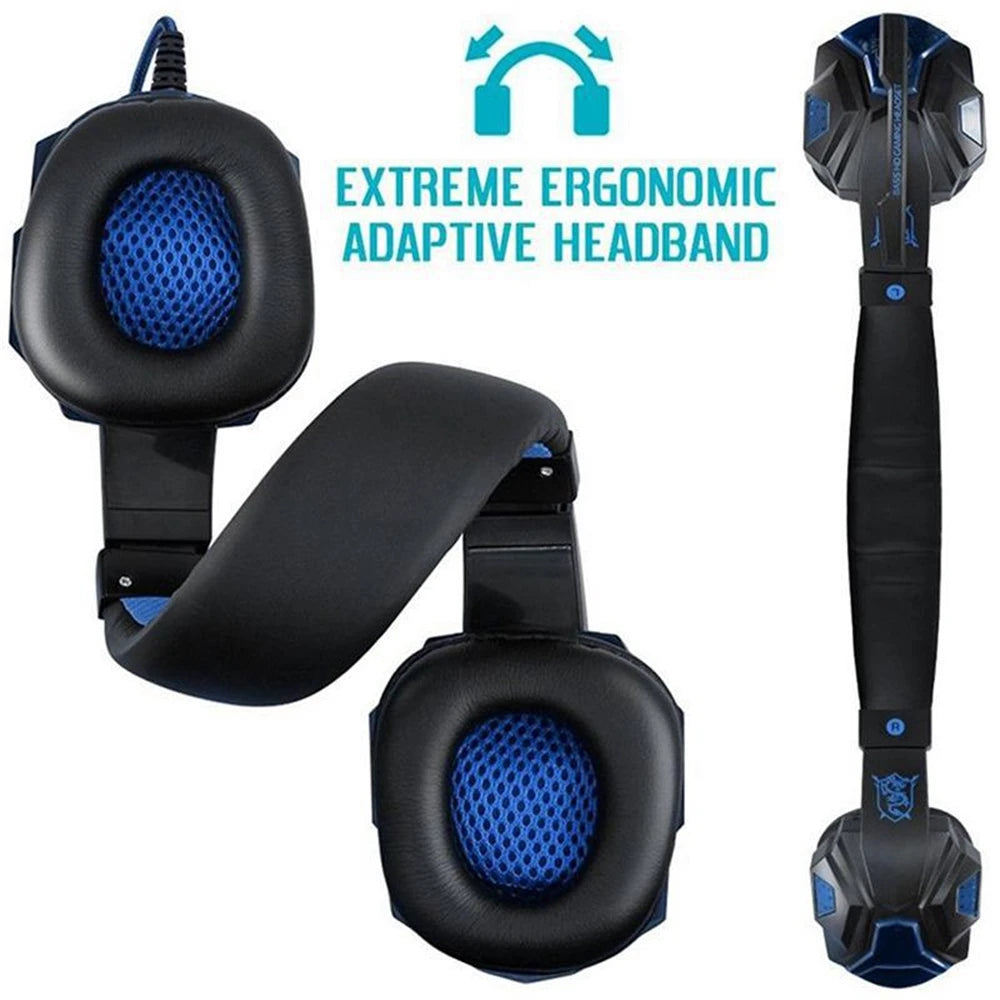 Wired Gaming Headset with Noise-Cancelling Mic — 120° Adjustable for PS4, PS5, Xbox, PC & Smartphone