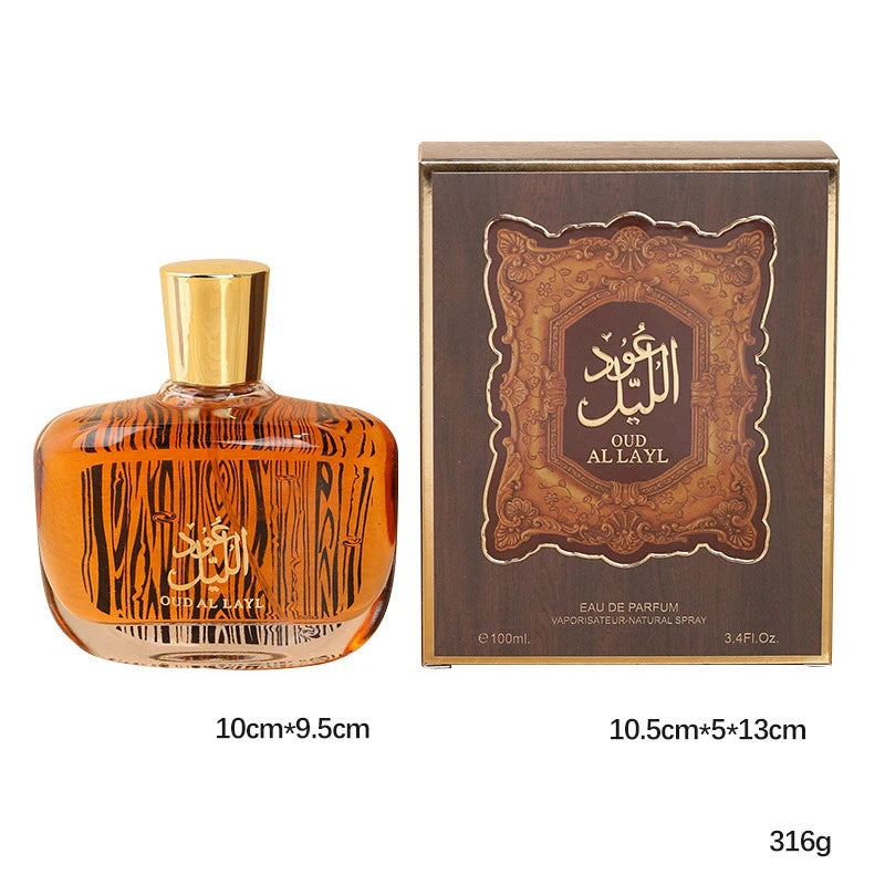 Oud Wood & Sandalwood Men's Perfume – Warm Spicy Oriental Luxury Fragrance