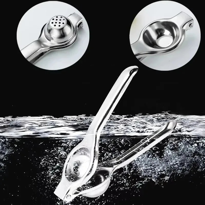 Stainless Steel Lemon Squeezer & Citrus Juicer — Ergonomic Manual FruitJuice Extractor