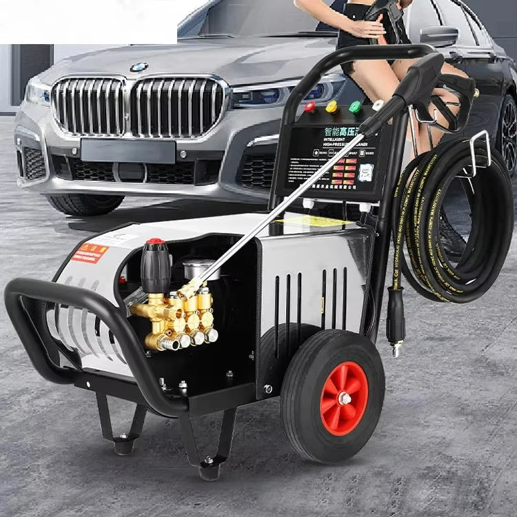 3000W Heavy-Duty Commercial High-Pressure Washer – 220V, Pure Copper Pump, Auto Start/Stop