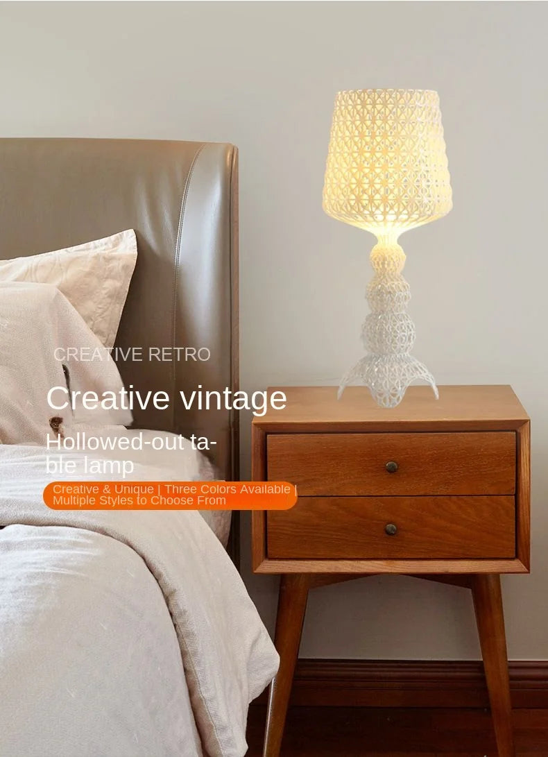 Acrylic Table Lamp – Modern Bedside Lighting