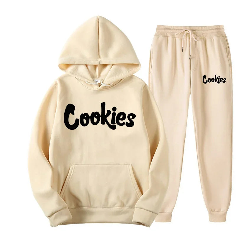 Hoodie & Jogger Pants 2-Piece Tracksuit Set – Casual Streetwear for Men & Women (S–3XL)