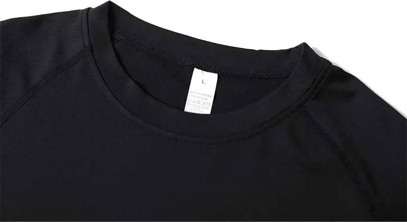 Men's Spider Print Compression Long Sleeve Shirt — Graphic Performance Base Layer