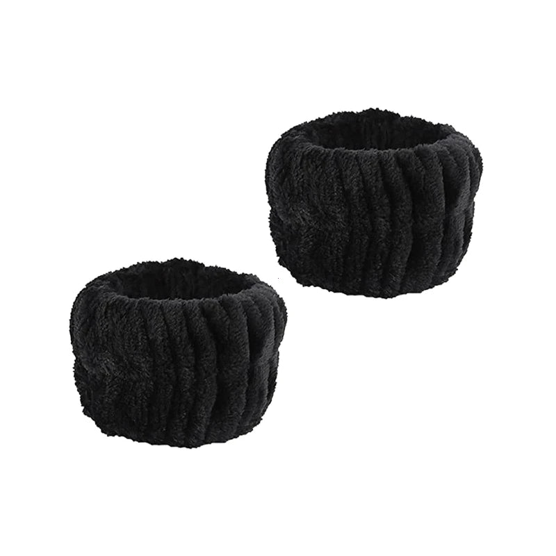Puffy Spa Headband & Wristbands Set — 3 Pack
