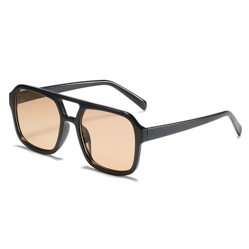 Women's Vintage Square Retro Sunglasses | Candy Colors Mirror Fashion Eyewear
