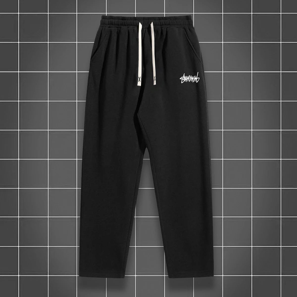 Men's Straight Leg Jogging Pants — Casual Comfort Trousers