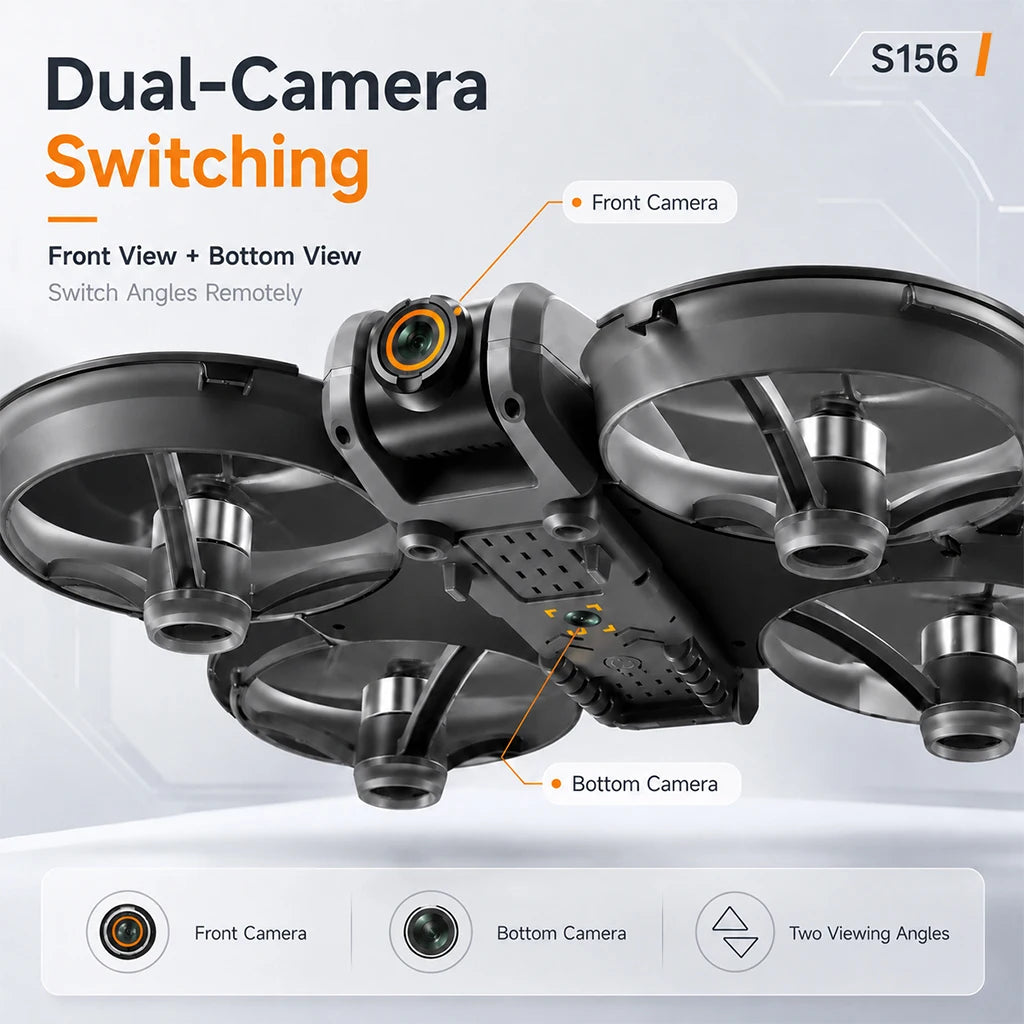 S156 Drone with Dual Camera & Screen Remote