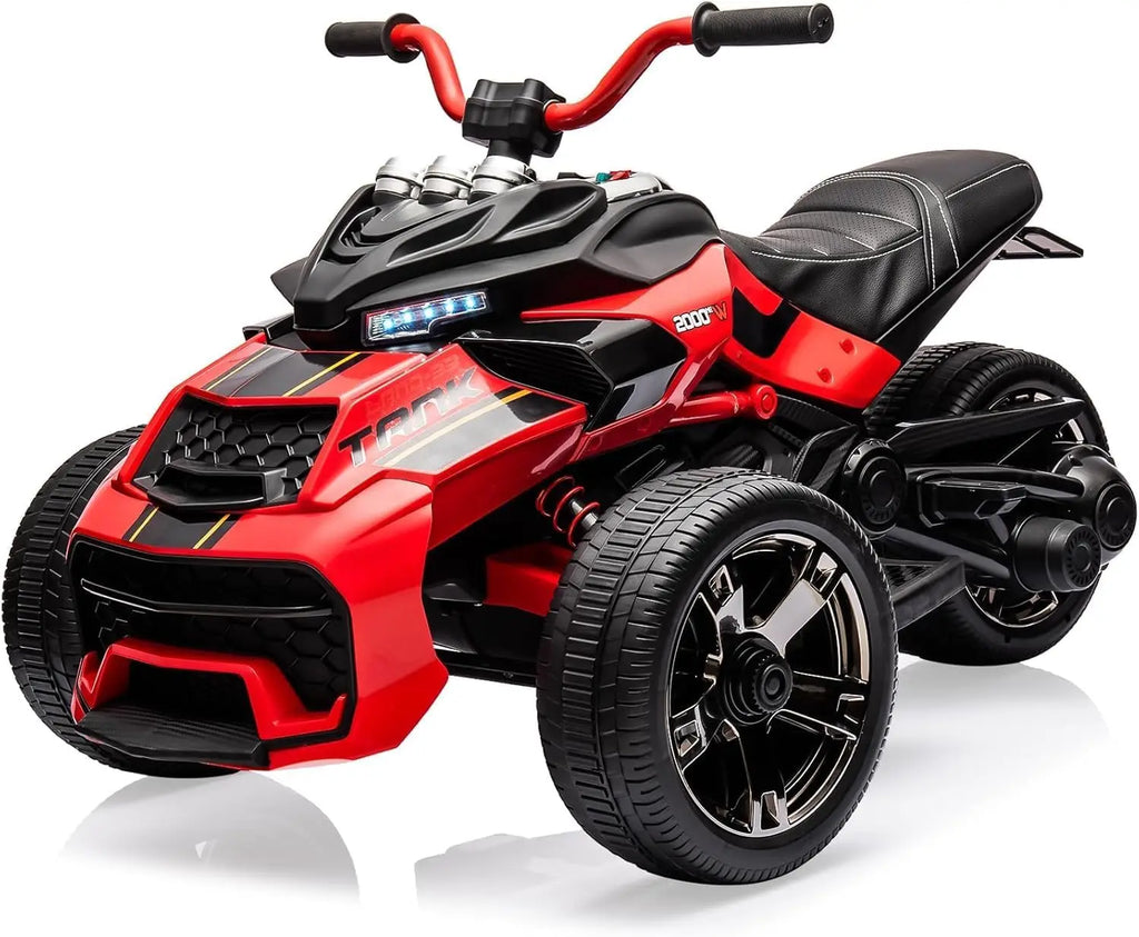 12V Kids Ride-On ATV – Three-Wheel Electric Toy with Remote