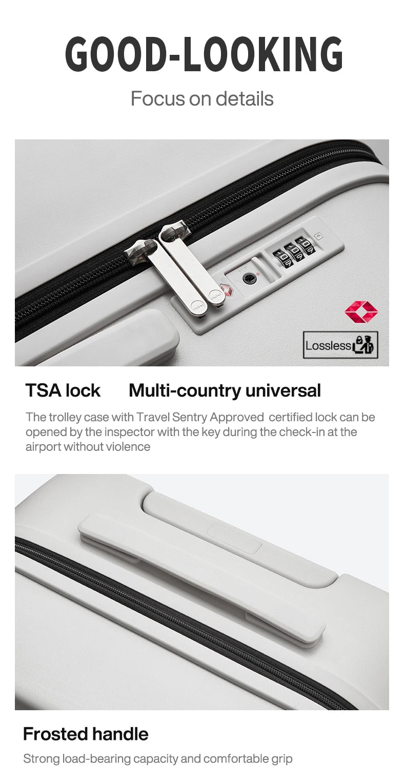 Mixi PC Luggage – Patent Design Spinner Suitcase