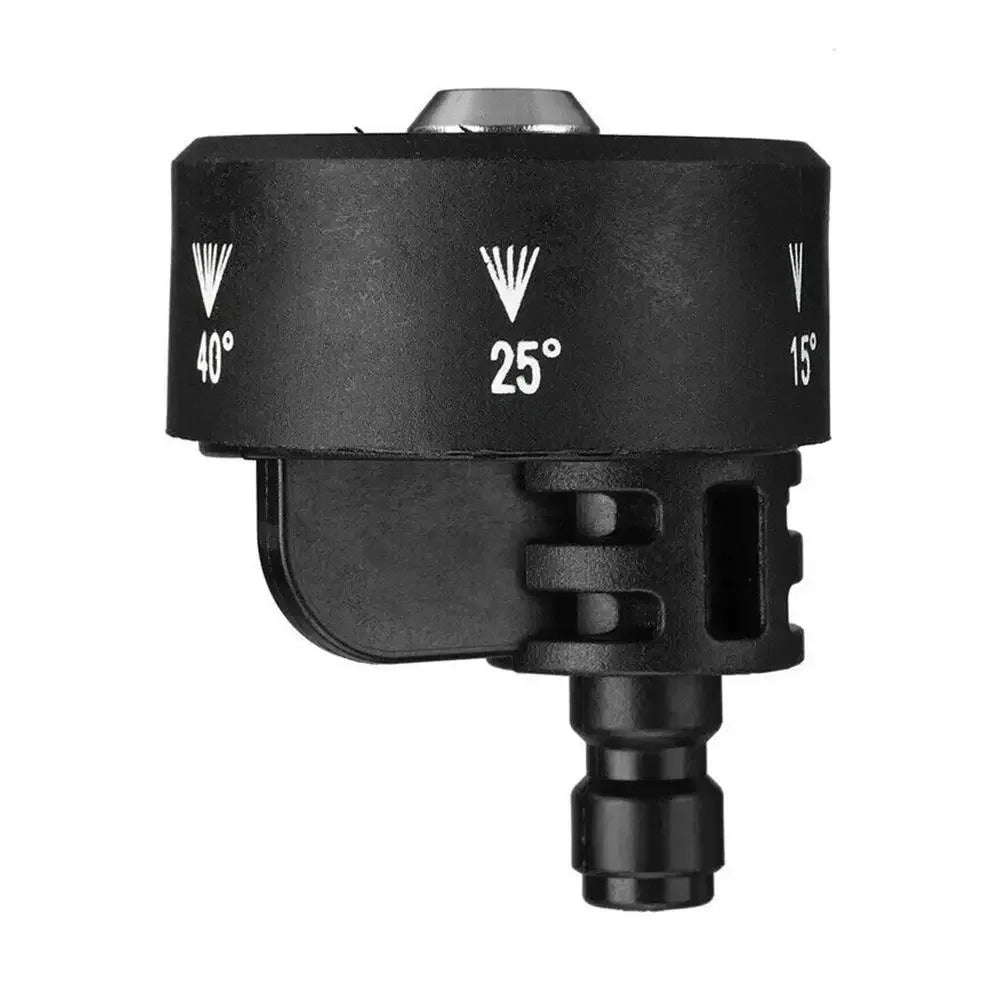 6-in-1 Universal Pressure Washer Nozzle – 1/4" Quick Connect, 200 Bar, Multi-Angle
