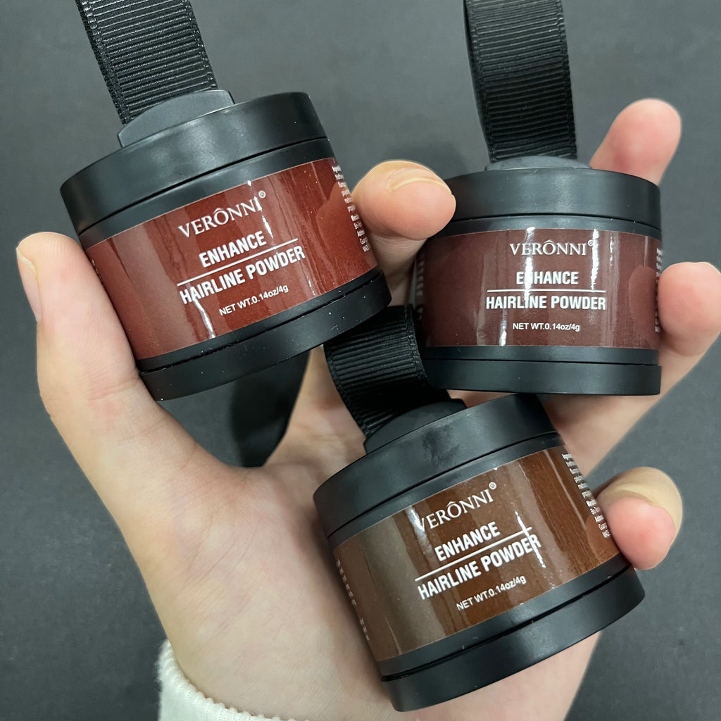 Waterproof Hairline Shadow Powder — Instant Root Cover & Scalp Filler (4g)
