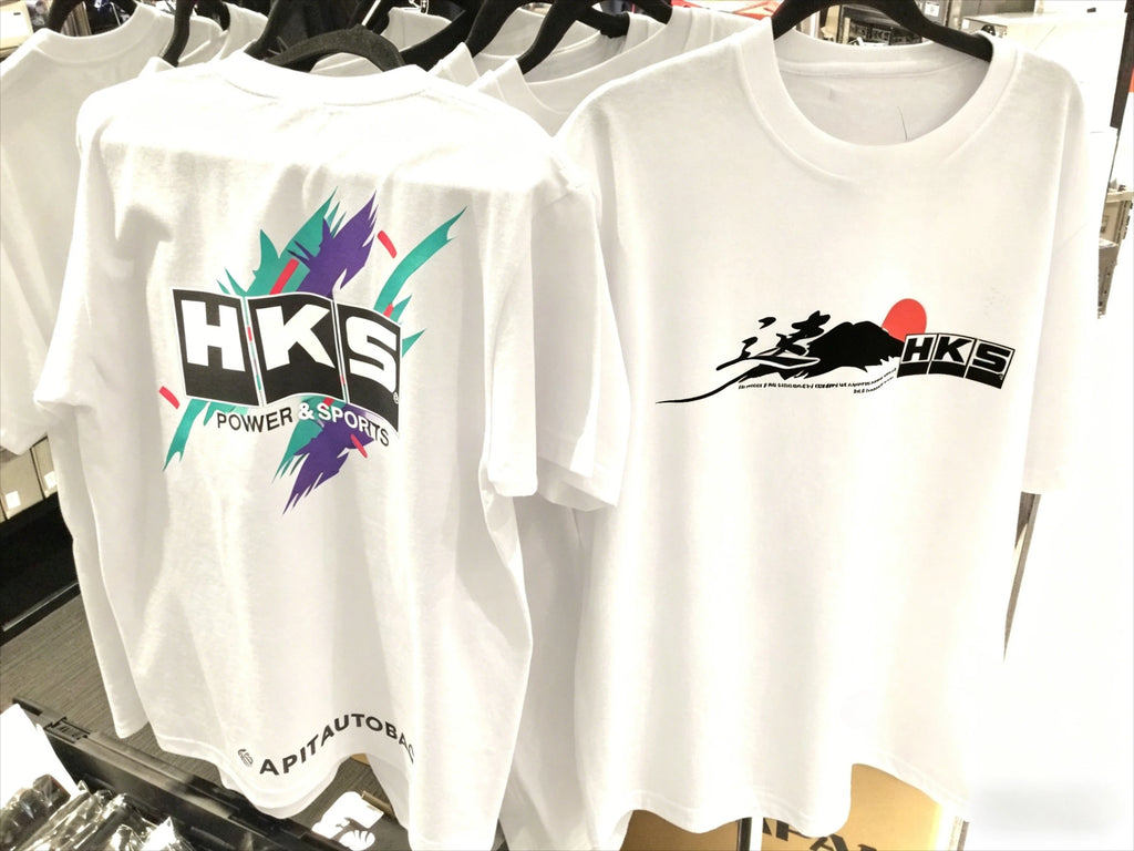 HKS JDM Car Enthusiast T-Shirt — Drifting Drag Racing Cotton Streetwear Tee