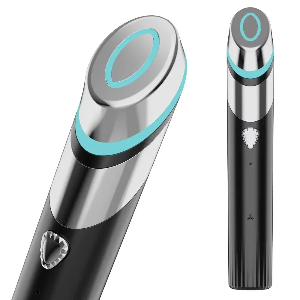4-in-1 Microcurrent Skin Booster Wand – Red Light Therapy, Therapeutic Heat & Vibration Anti-Aging Face Tool