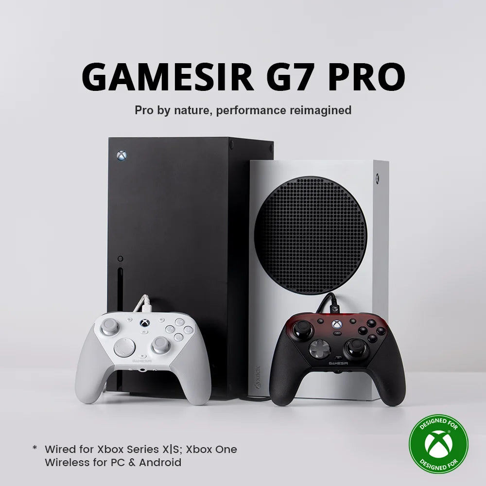 GameSir G7 Pro Wired Xbox Gamepad with Charging Dock – PC, Steam & Android Controller