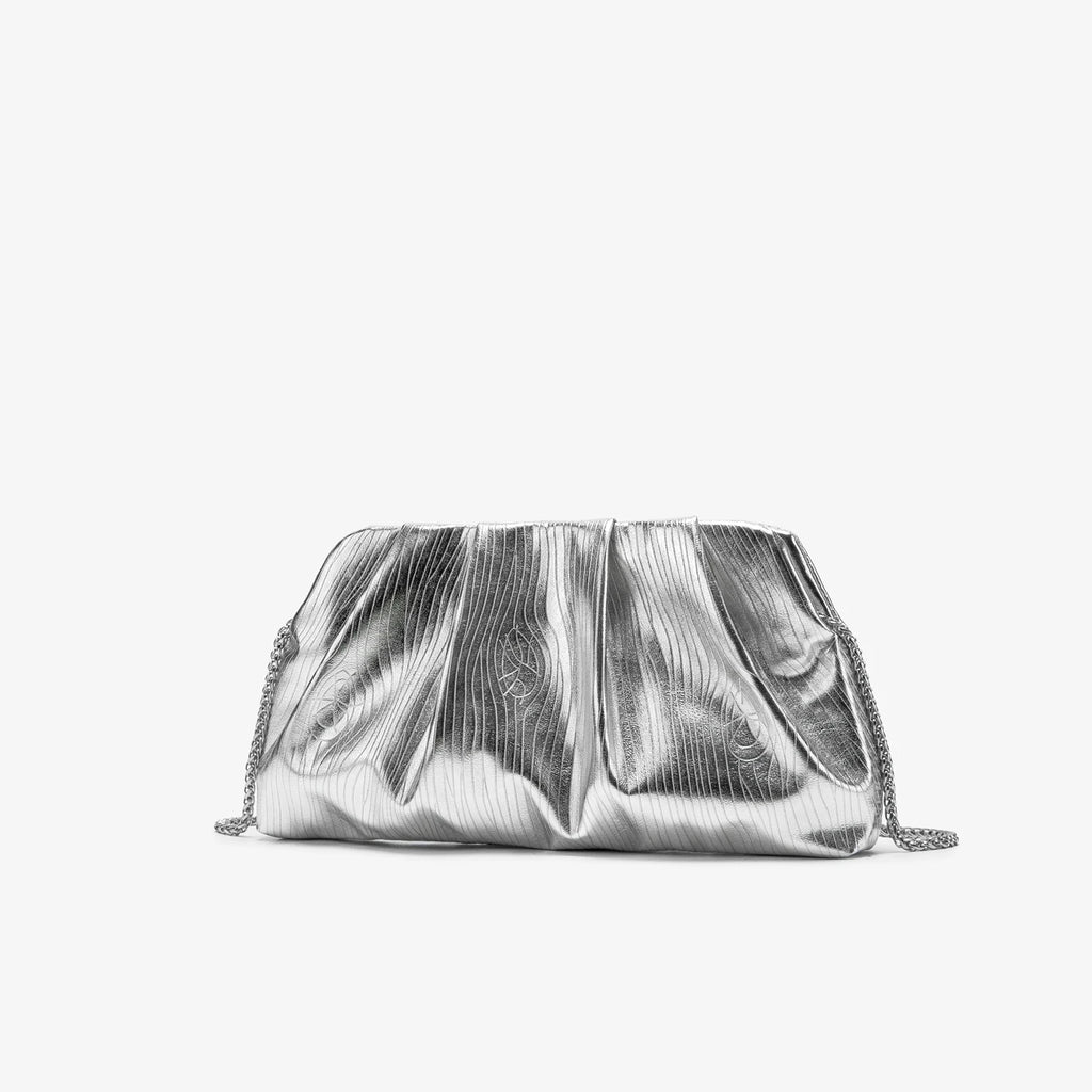 Luxury PU Evening Clutch Bag – Designer Wedding Party Shoulder Purse for Women