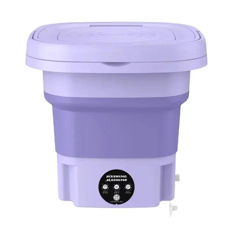 Portable Washing Machine And Dryer Combination,Mini Folding Washing Machine With Disinfection Function For Socks And Underwear
