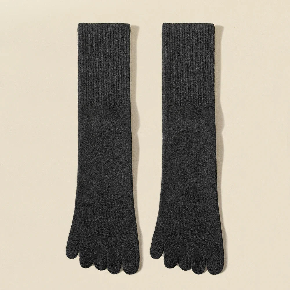 Men's Wool-Blend Five-Toe Socks