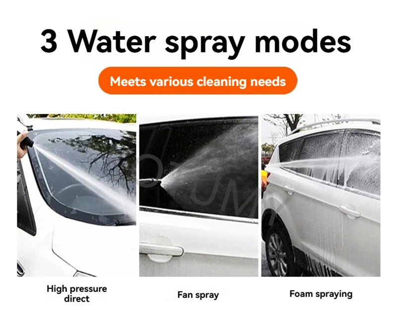2400W High-Pressure Electric Car Washer – 140 Bar, 220V, Multiple Hose Lengths