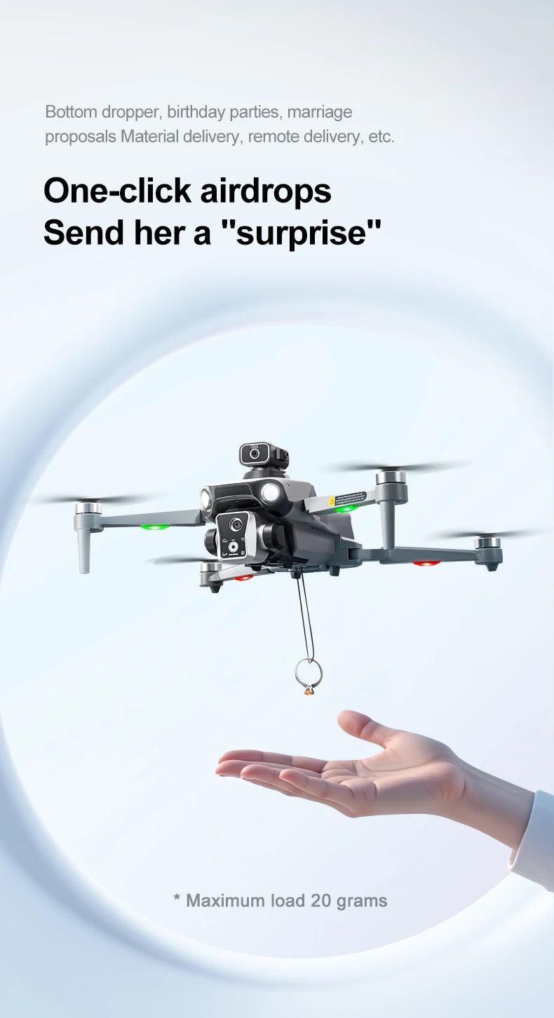 K19 Max Fishing Drone with GPS & 2K Camera