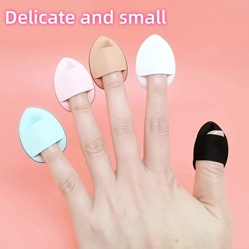 Mini Finger Cushion Puff Concealer Sponge Set