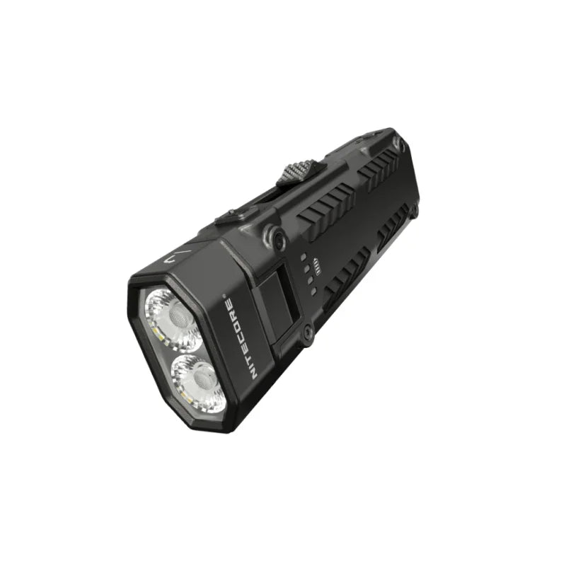NITECORE EDC09 1600 Lumen USB-C Rechargeable Flashlight – Adjustable Angle Portable Work Light