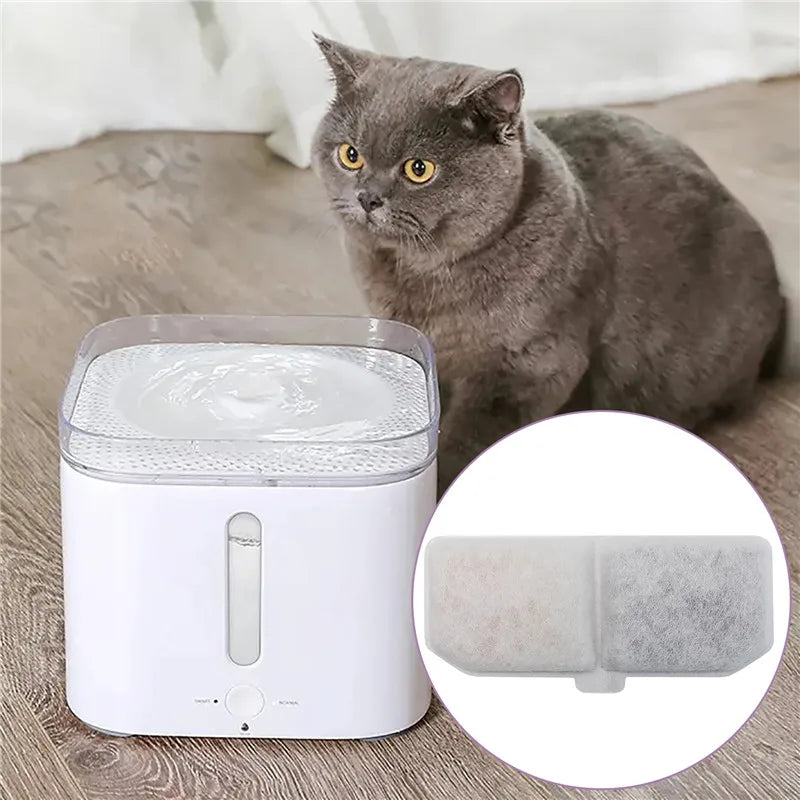Cat Water Fountain Replacement Filter — 10 Pack