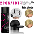 SEVICH Hair Building Fiber Set Cover Sparse Hair Or Bald Spots Hair Loss Regrowth Treatment Keratin Hair Fiber Powder Applicator