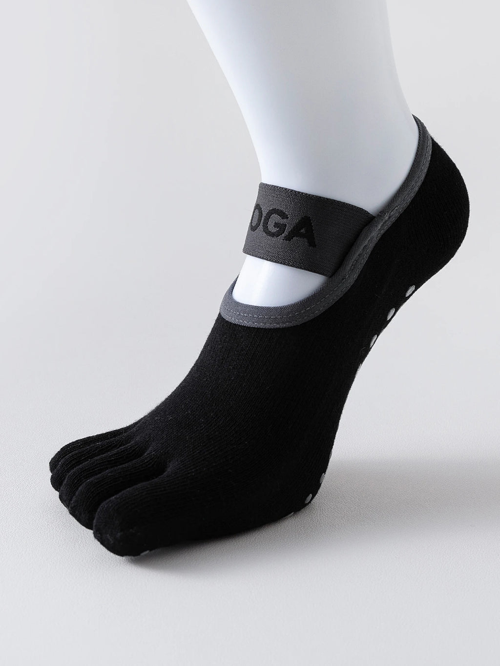 Women's Five-Toe Yoga Socks – Anti-Slip Grip