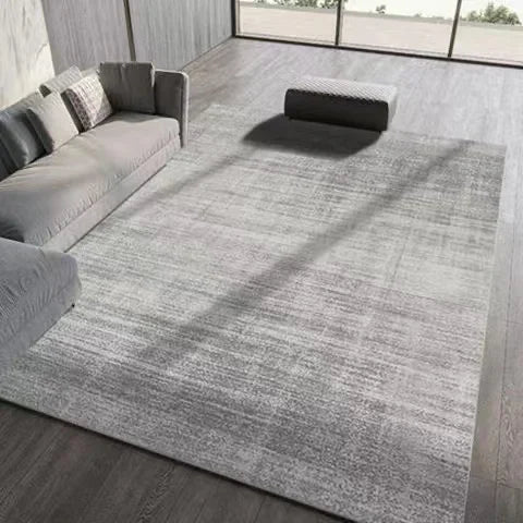 Modern Nordic Soft Lounge Rug – Washable Anti-Slip Large Area Carpet for Living Room & Bedroom, 24 Colors & 10 Sizes