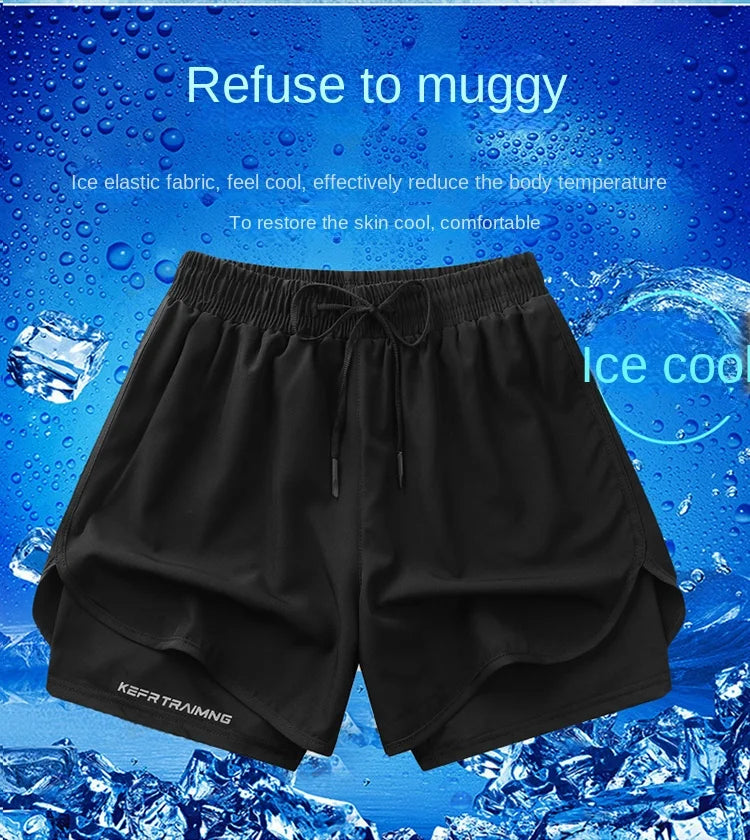 Men's Quick-Dry Running Shorts — Lightweight Athletic Shorts