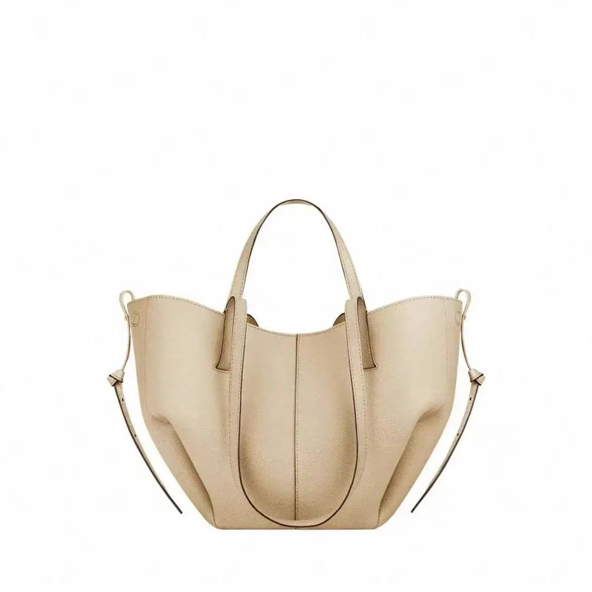 Large Capacity Genuine Cowhide Leather Tote Bag – Underarm Shoulder Bag for Women 2026