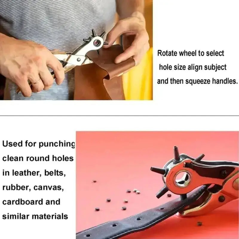Universal Leather Watch Band Hole Punch Plier Tool