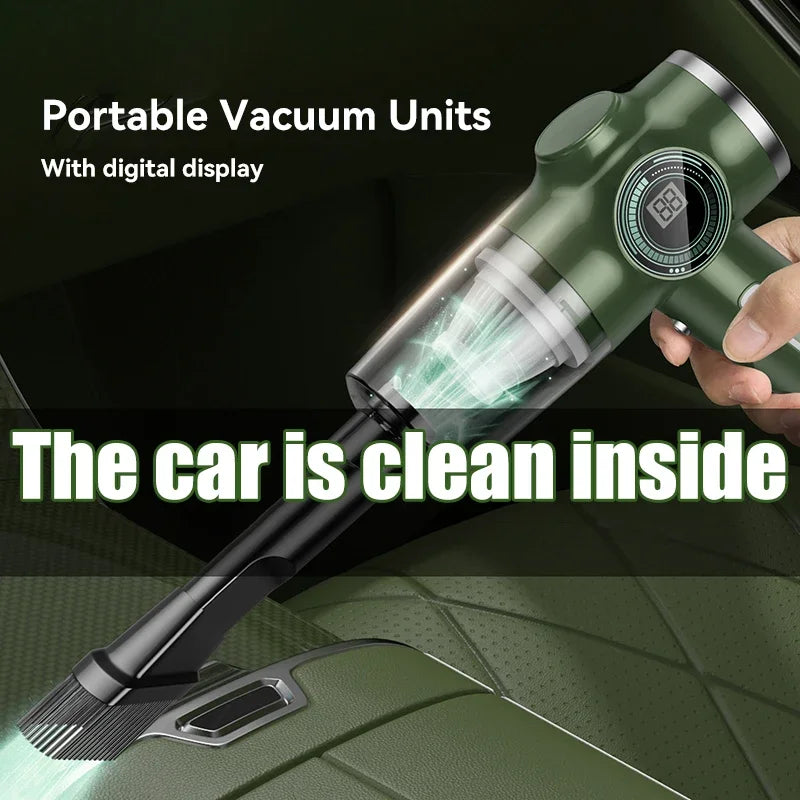 Cordless Handheld Car Vacuum with Washable Filter