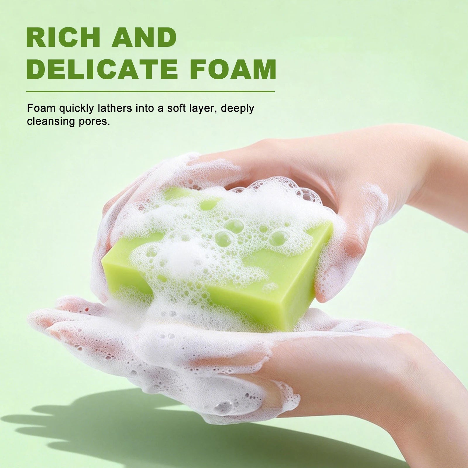 Organic Avocado Extract Soap Bar – Hydrating, Brightening & Skin Repair for Face & Body