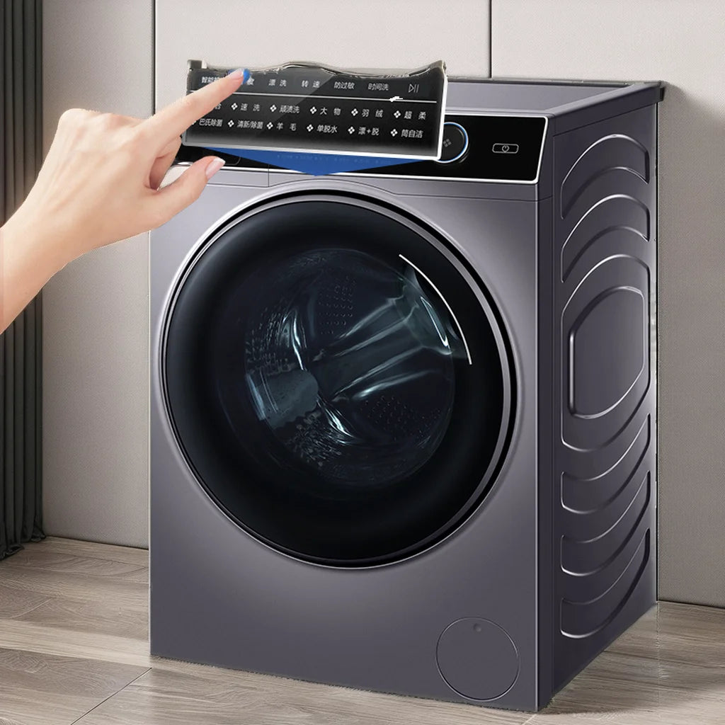 12KG Automatic Stackable Washer-Dryer Combo — Inverter BLDC Motor, Turbo Wash, Quick Dry for Home & Commercial Hotel Use