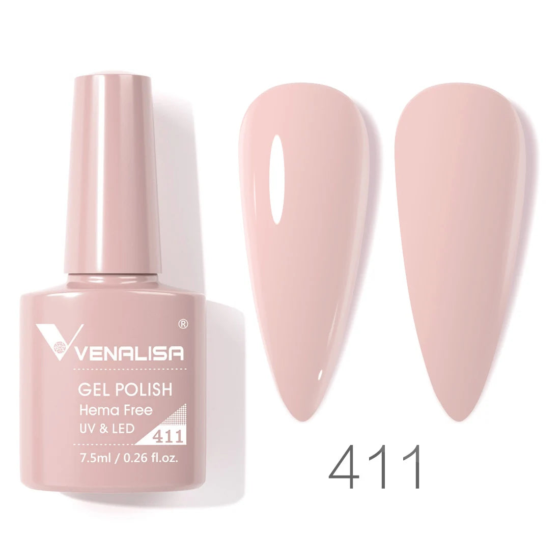 Venalisa VIP4 Gel Nail Polish 7.5ml — Soak Off UV/LED Long-Lasting Color