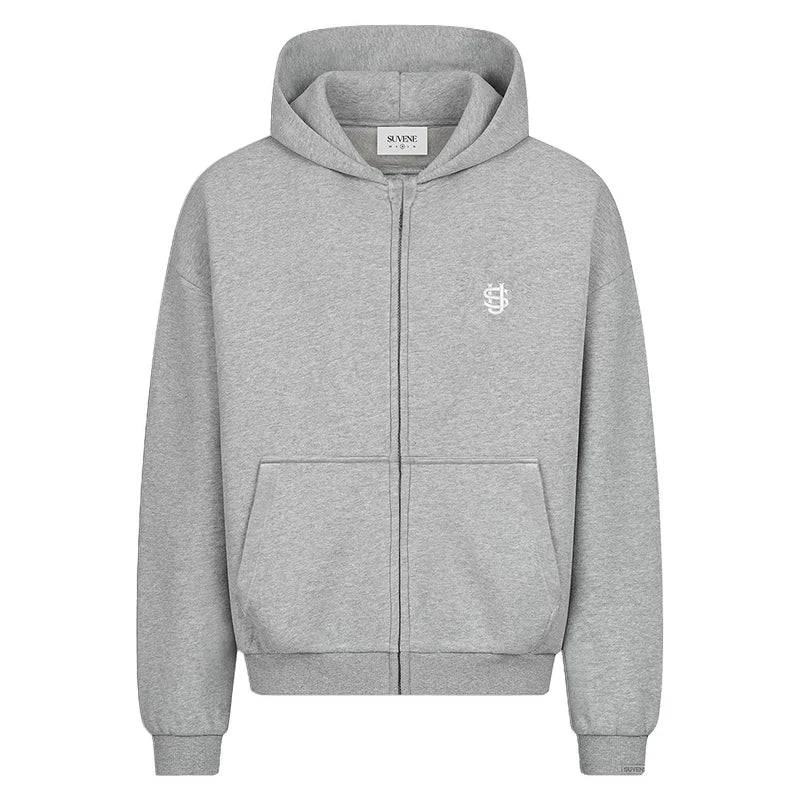 Men's Solid Color Oversized Hoodie & Sweatpants Set – Loose Pullover Street Fashion