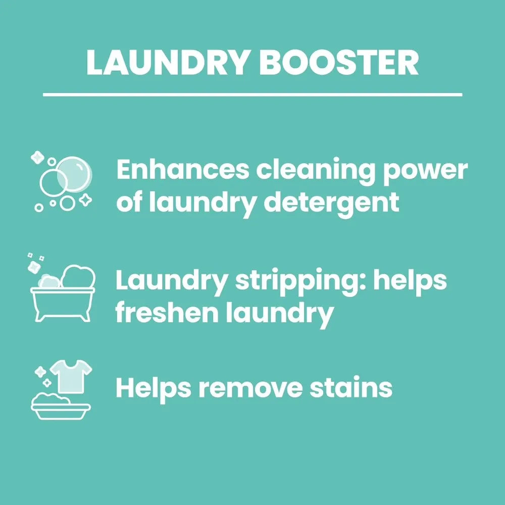 100+ Years of Trusted Clean — All Natural Borax Laundry Detergent Booster & Multi-Purpose Household Cleaner | 65 oz Pure Mineral Powder