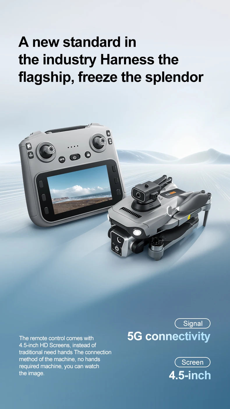 K19 Max Fishing Drone with GPS & 2K Camera